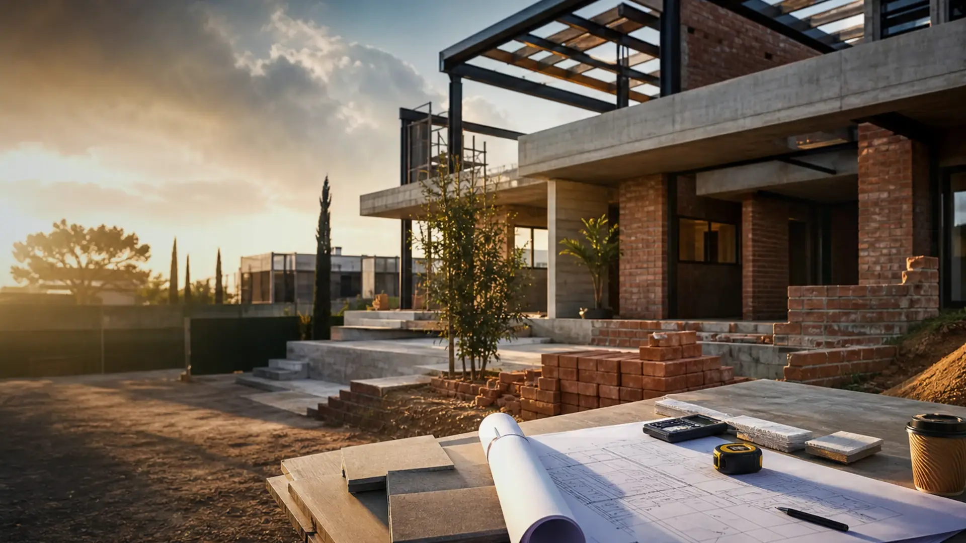 Builders in Brentwood Park – Plots, Cottages and New Builds banner showing a Benoni local building site context with plans, access notes and residential materials